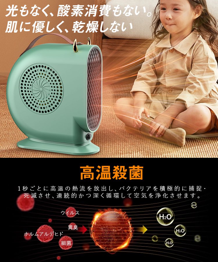 小型ヒータ