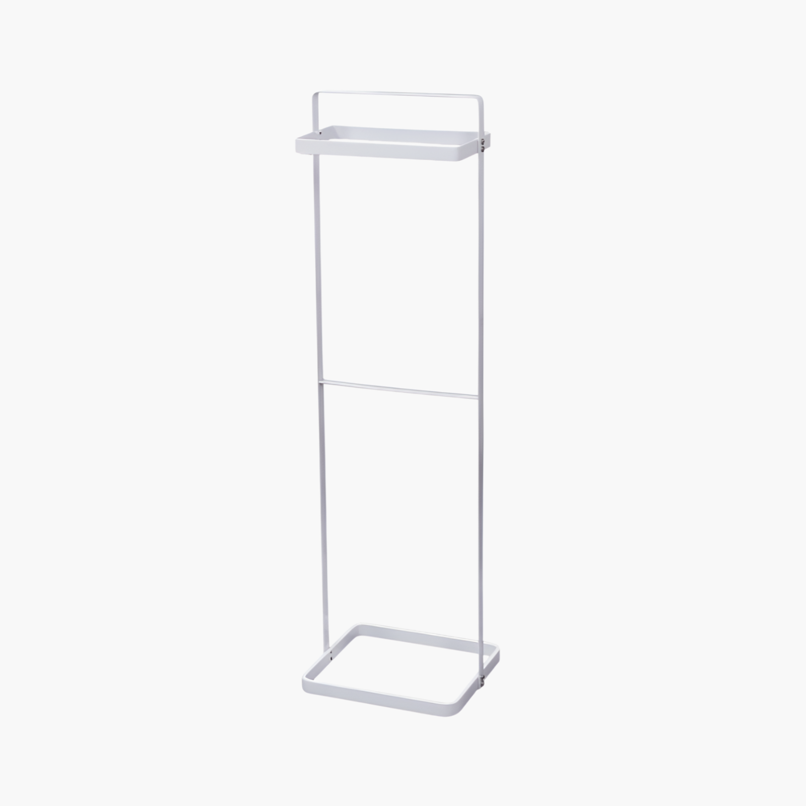 Clothes hanger storage rack