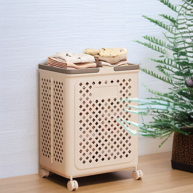 대용량 접이식 밴드 세탁 욕실 수납 바구니 더러운 옷 수납 프레임