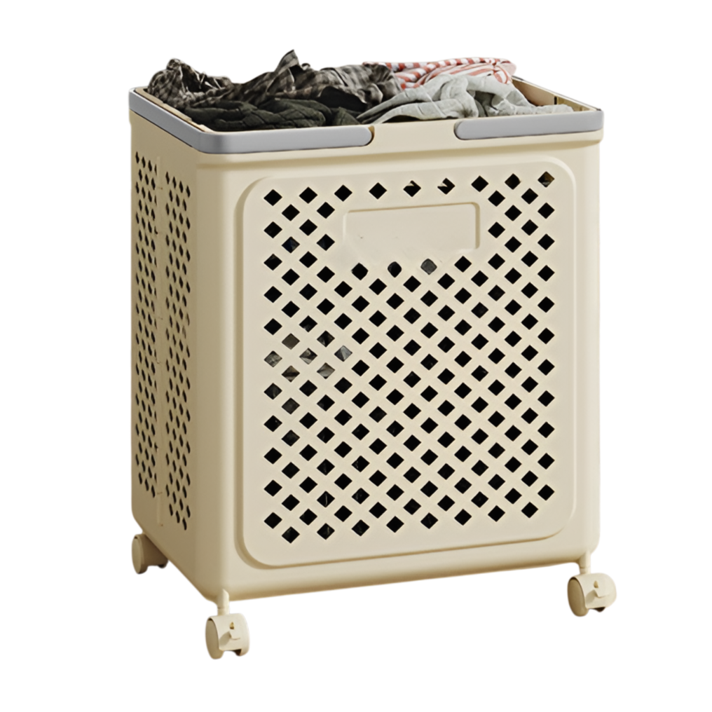 대용량 접이식 밴드 세탁 욕실 수납 바구니 더러운 옷 수납 프레임