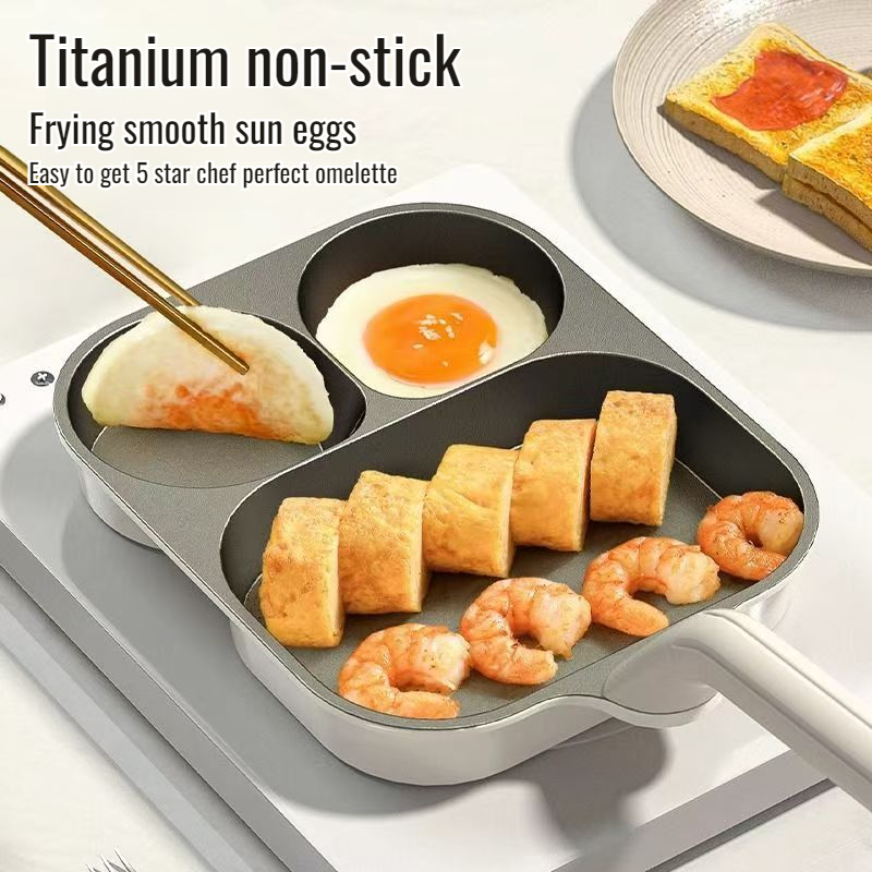 3 in 1 frying pan Home breakfast pan omelette pan