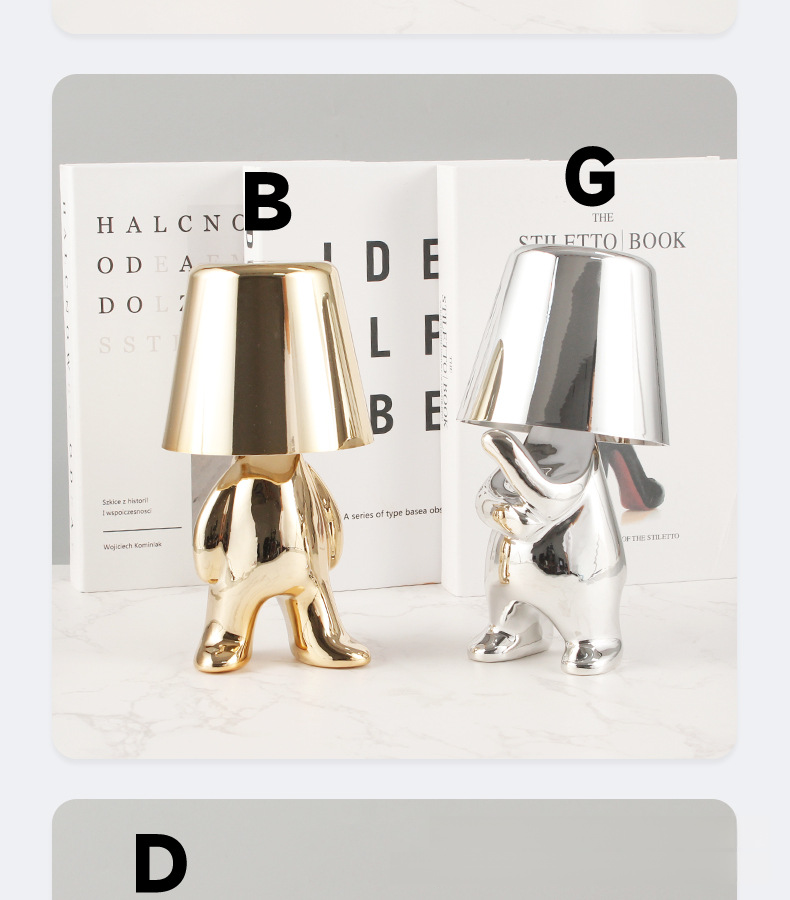 은은한 조명 효과의 체크 무드등