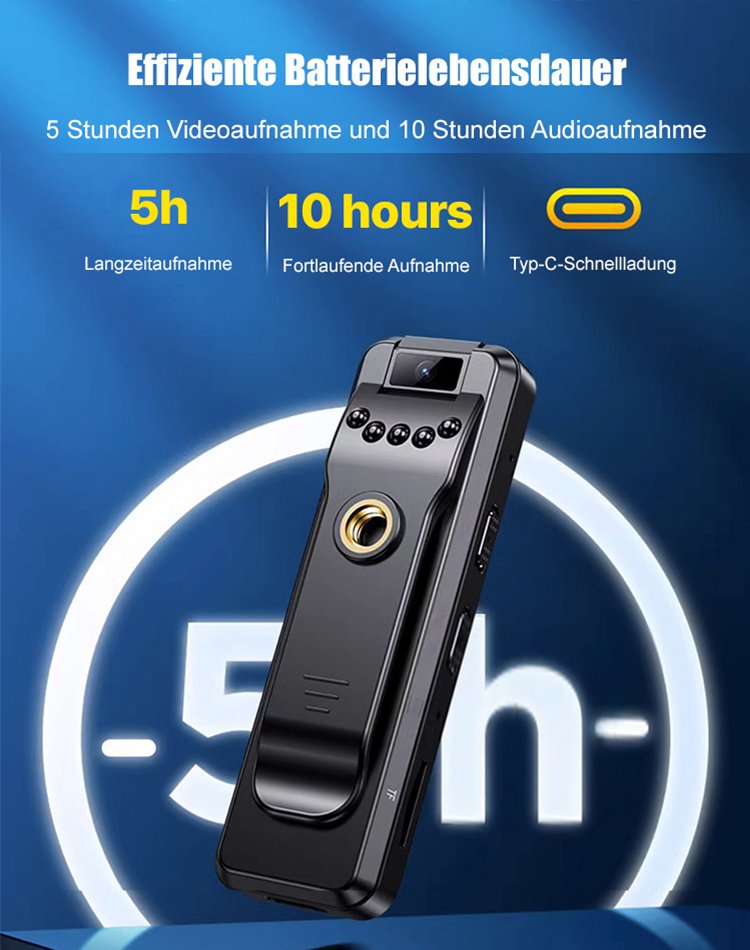 C8 Sichtbare HD Anti-Shake Action-Kamera