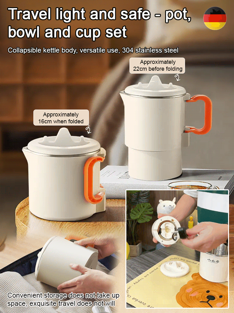 Foldable Mini Portable Electric Kettle