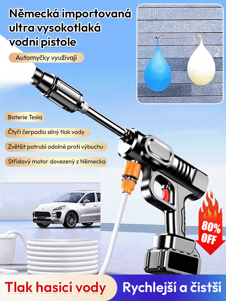 Vysokotlaká myčka aut