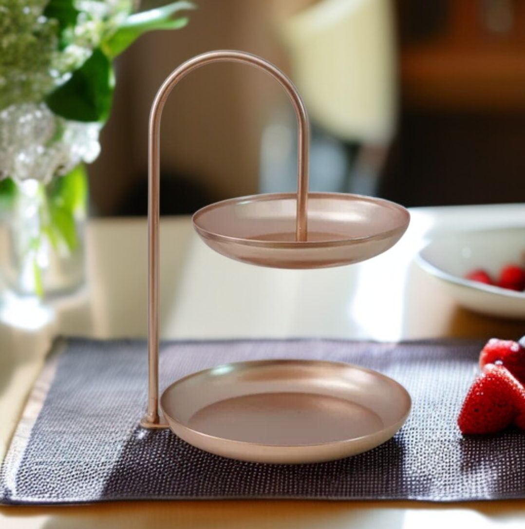 Eisen Doppelschicht Obstbrett