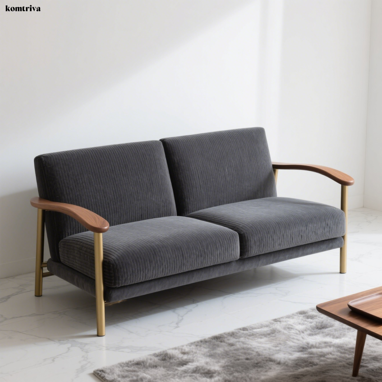 快適なリビングソファ