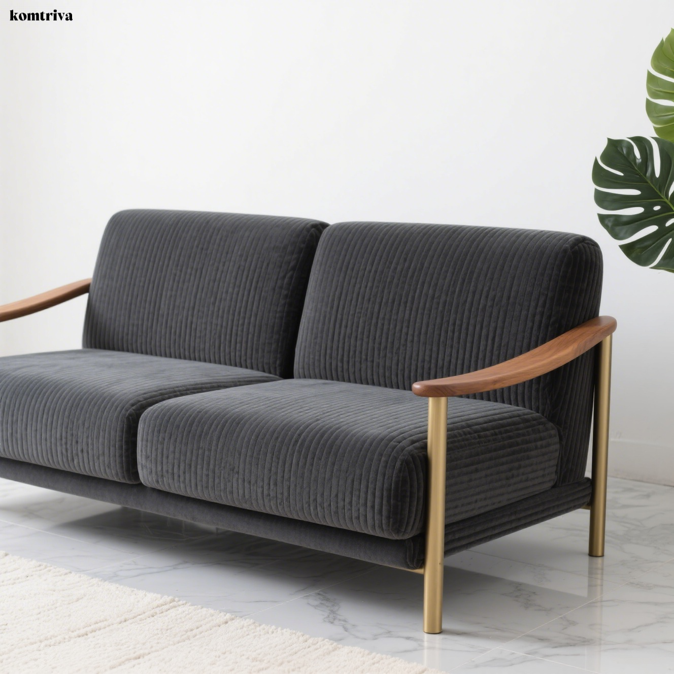 快適なリビングソファ