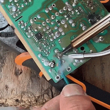 고출력 납땜 인두 용접 건 납땜총 세트