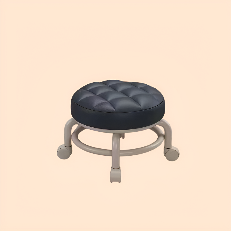 家庭用の低いスツール、キャスター付きの丸いスツール、歩行練習用スツール