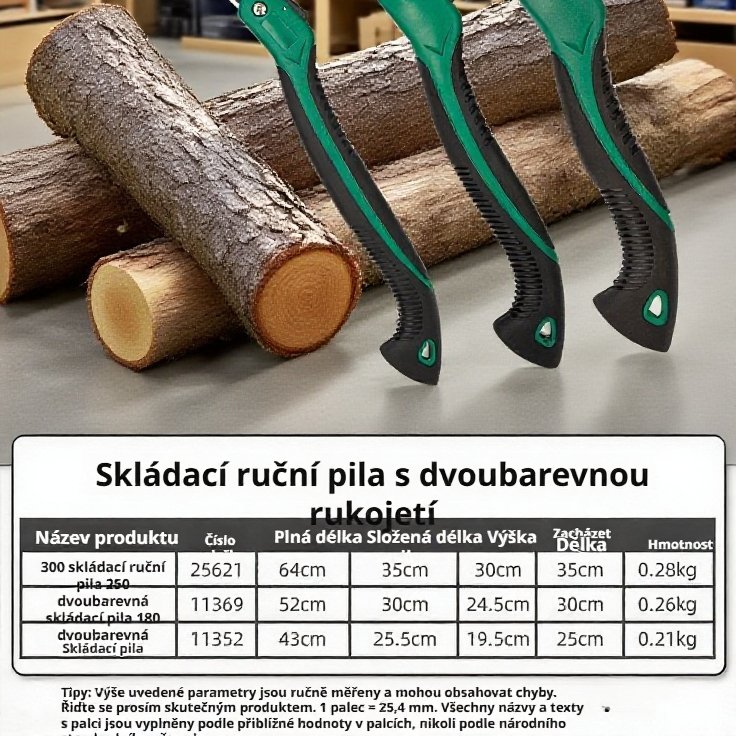 【Pětkrát ostřejší】Skládací pila na dřevo pro truhláře