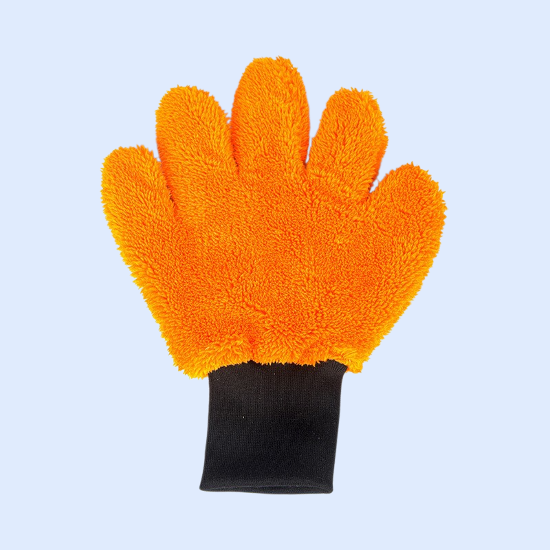 قفازات غسيل السيارات المصنوعة من الألياف الدقيقة لأدوات تنظيف السيارات