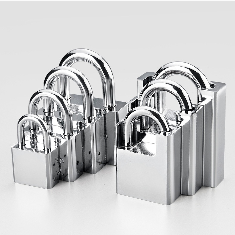 家庭用オリジナルこじ開け防止ロック 防錆三日月南京錠ロックヘッド 防水ロック解除ロックロック
