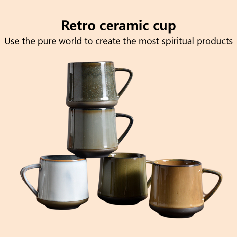 Retro ceramic cup