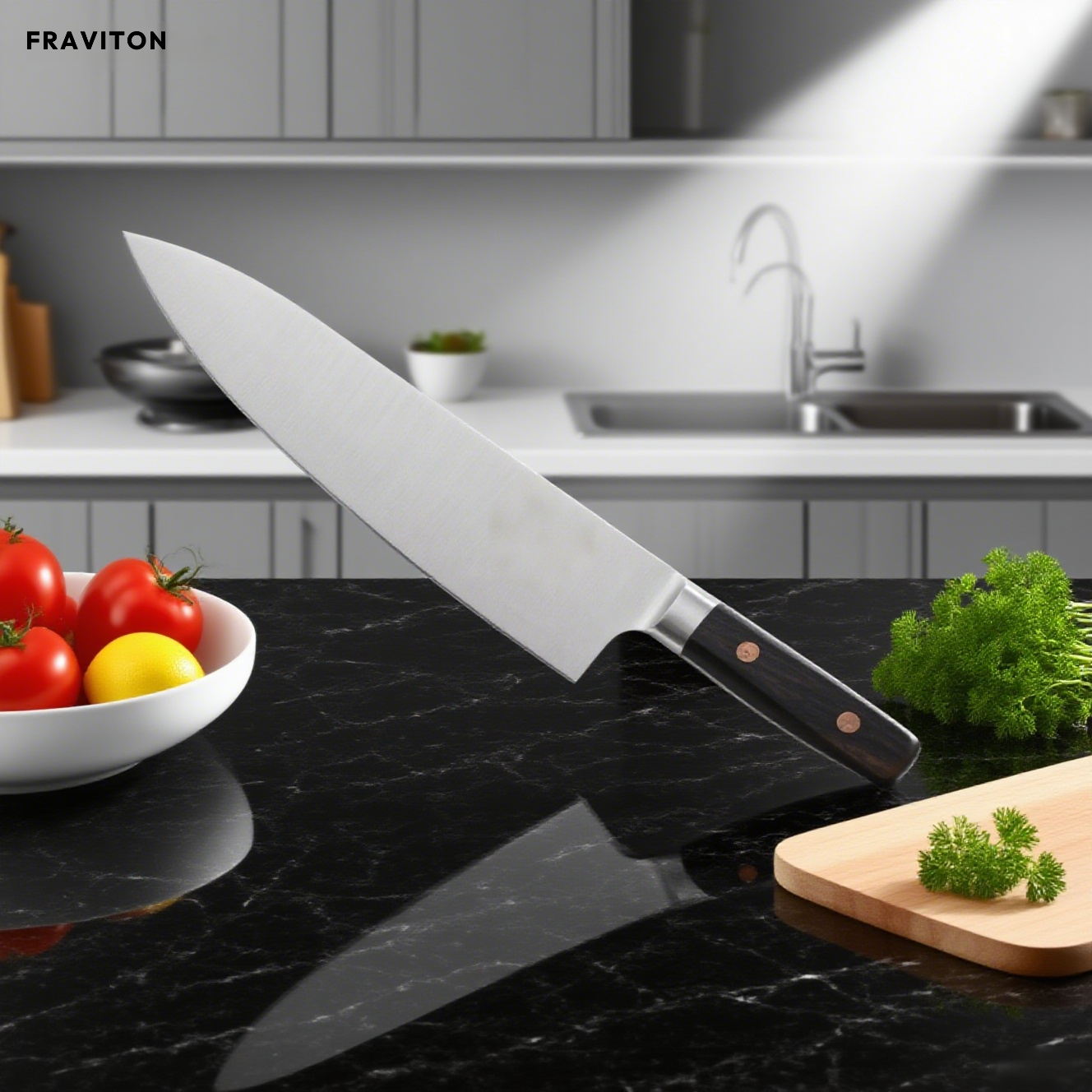 날카로운 주방용 다용도 칼