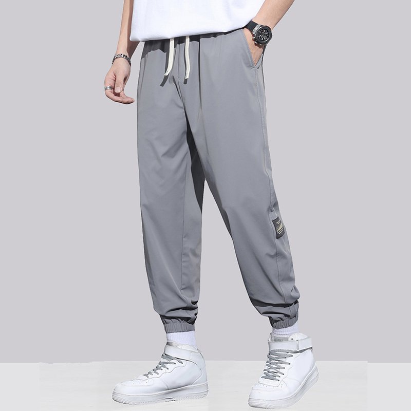 بنطال رياضي كاجوال جيد التهوية بقصة فضفاضة مريحة للرجال