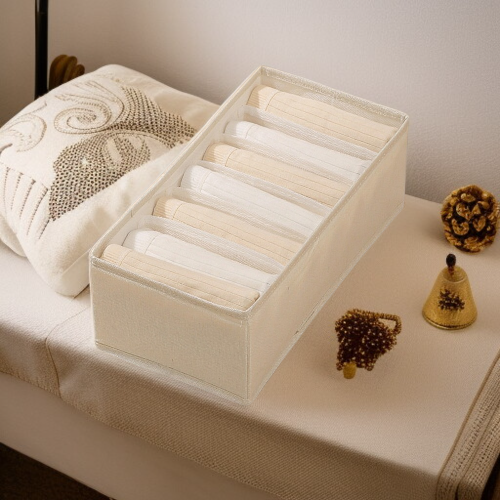 折り畳み可能分割下着収納ボックス