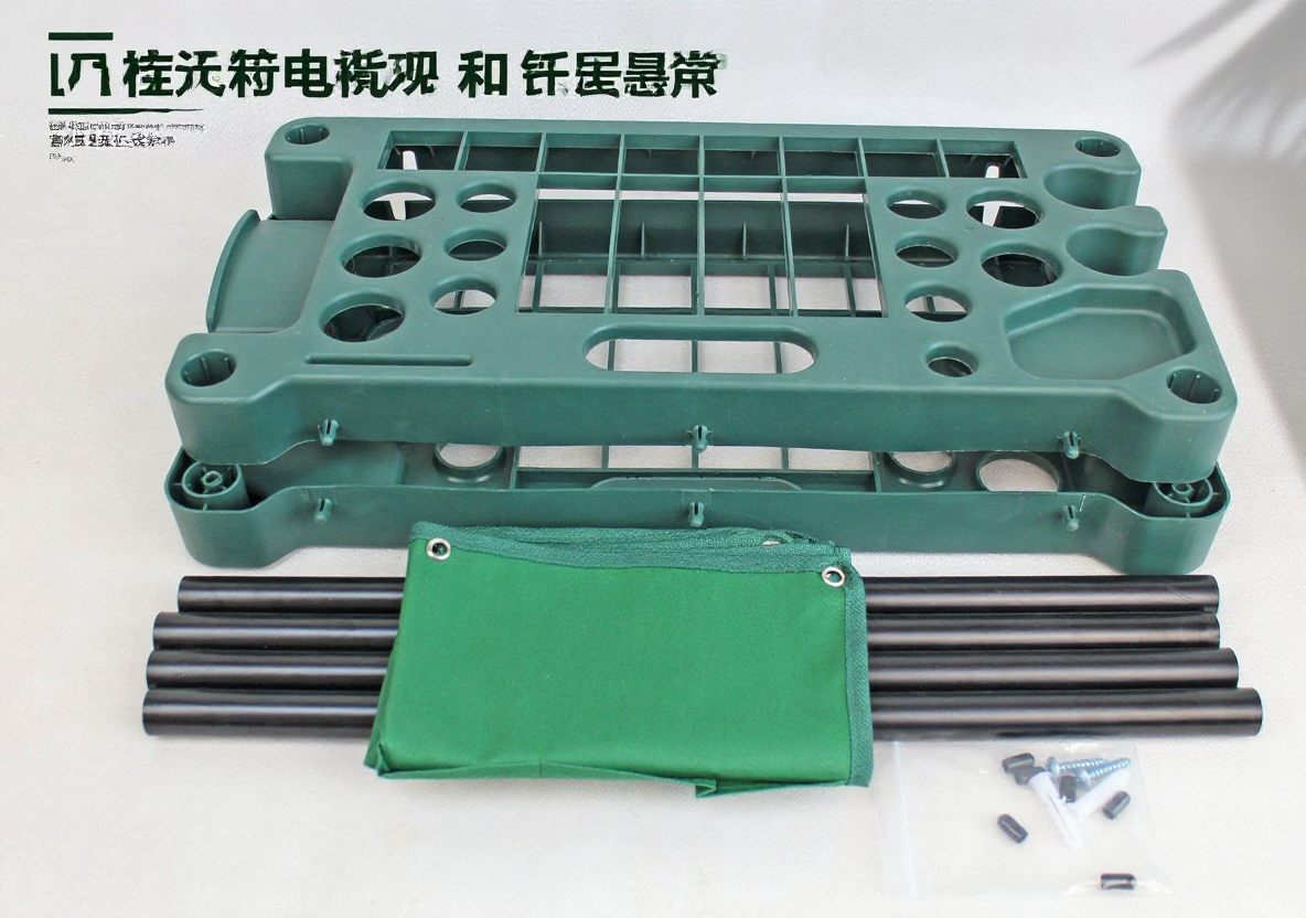 農業用具を収納したツールラックの詳細