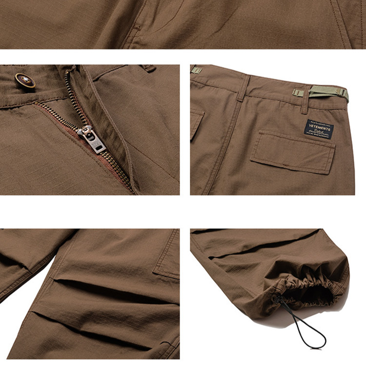 【ゆったりカーゴパンツ】見た目も格好良く   心を込めて作り上げた逸品！