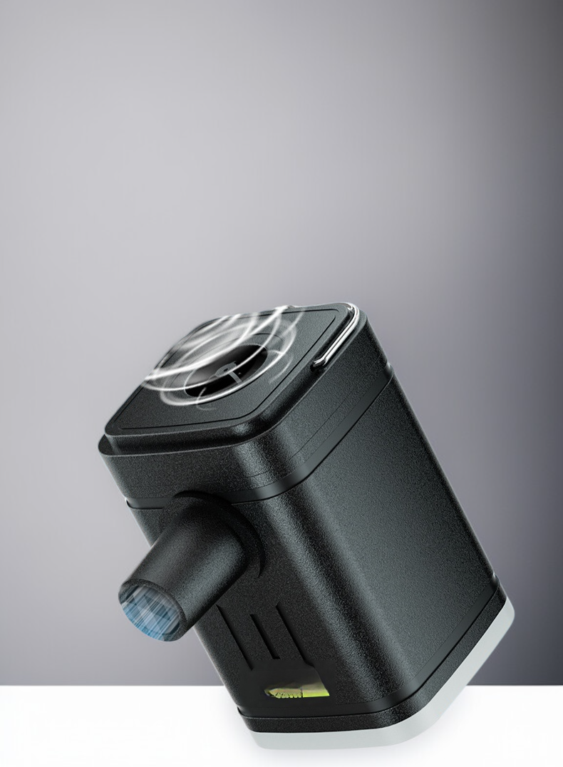 充電式ポータブルエアポンプの使い方