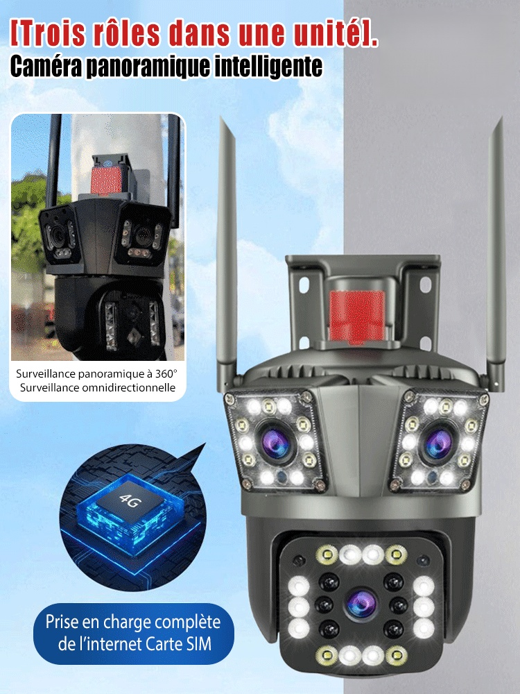 Caméra panoramique intelligente