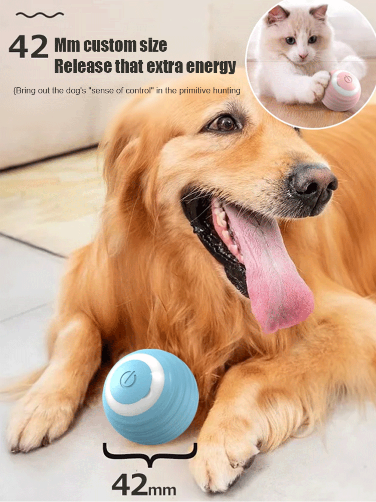 Pet cat smart electric rolling ball