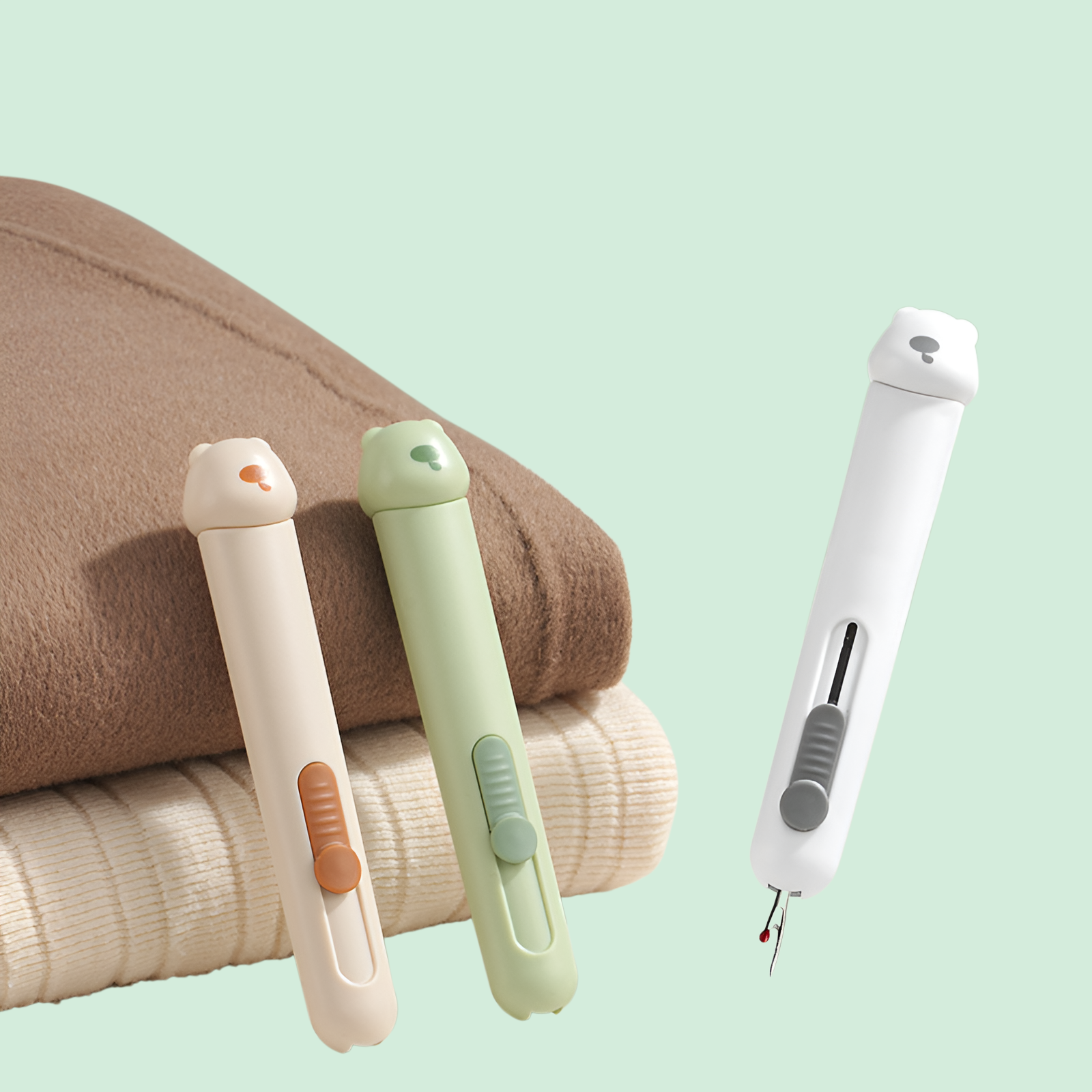 針糸通しと縫い目除去の2in1家庭用針糸通しツール、中高年者向け多機能縫製補助ツール