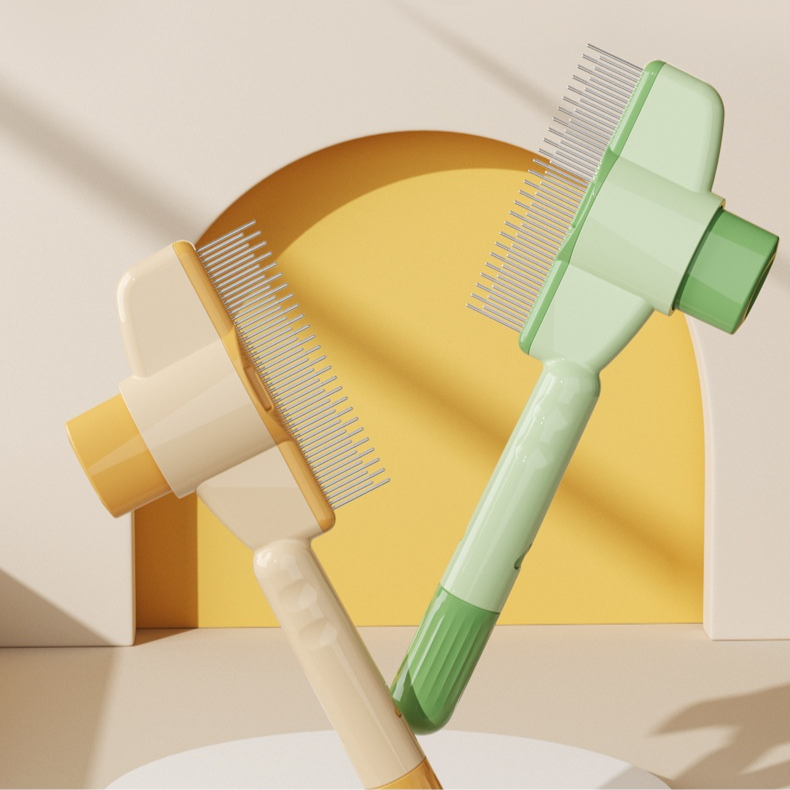 猫狗猫咪狗狗宠物梳子去毛螨自洁梳