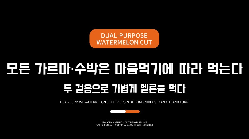 수박을 깍둑썰기하는 모습