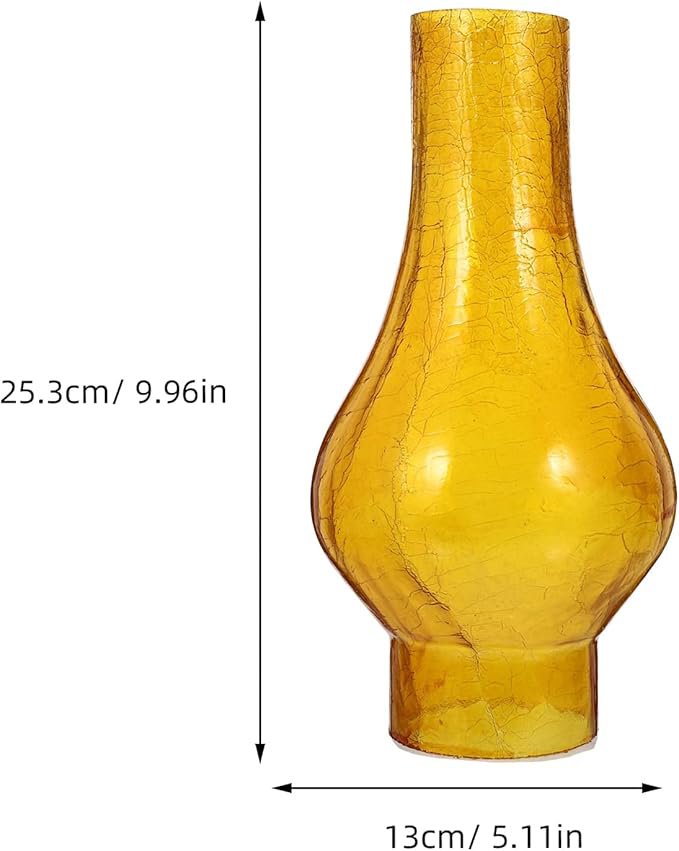 세련된 디자인의 등유 전등갓 근접 사진