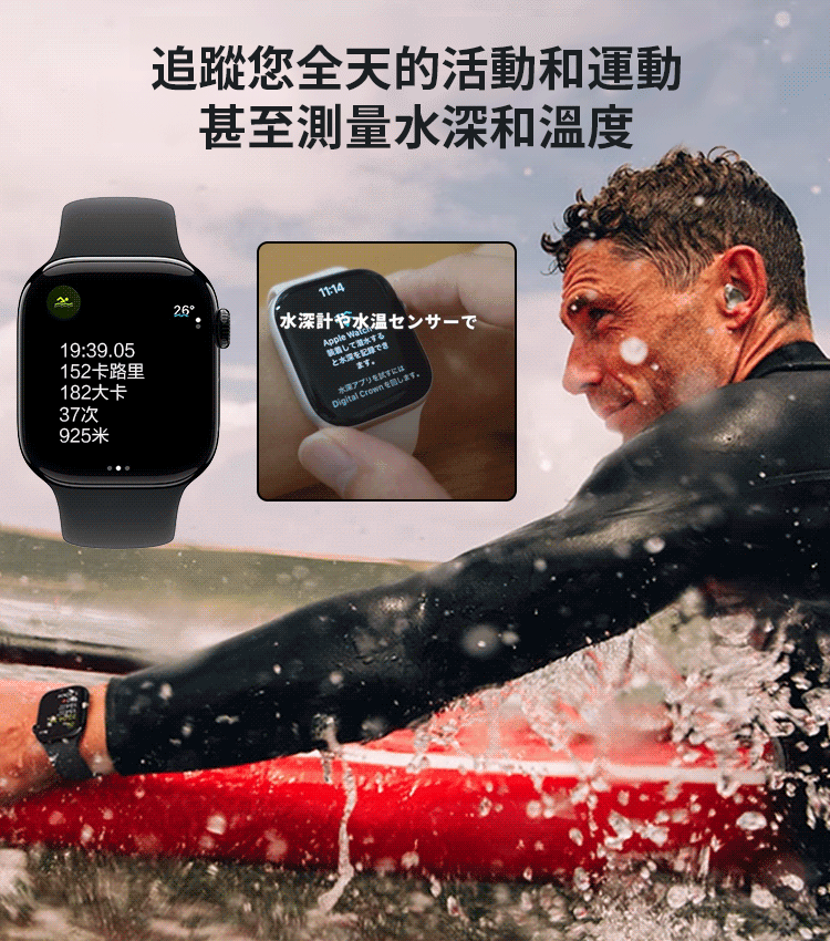 Series10智慧電話運動藍牙手錶