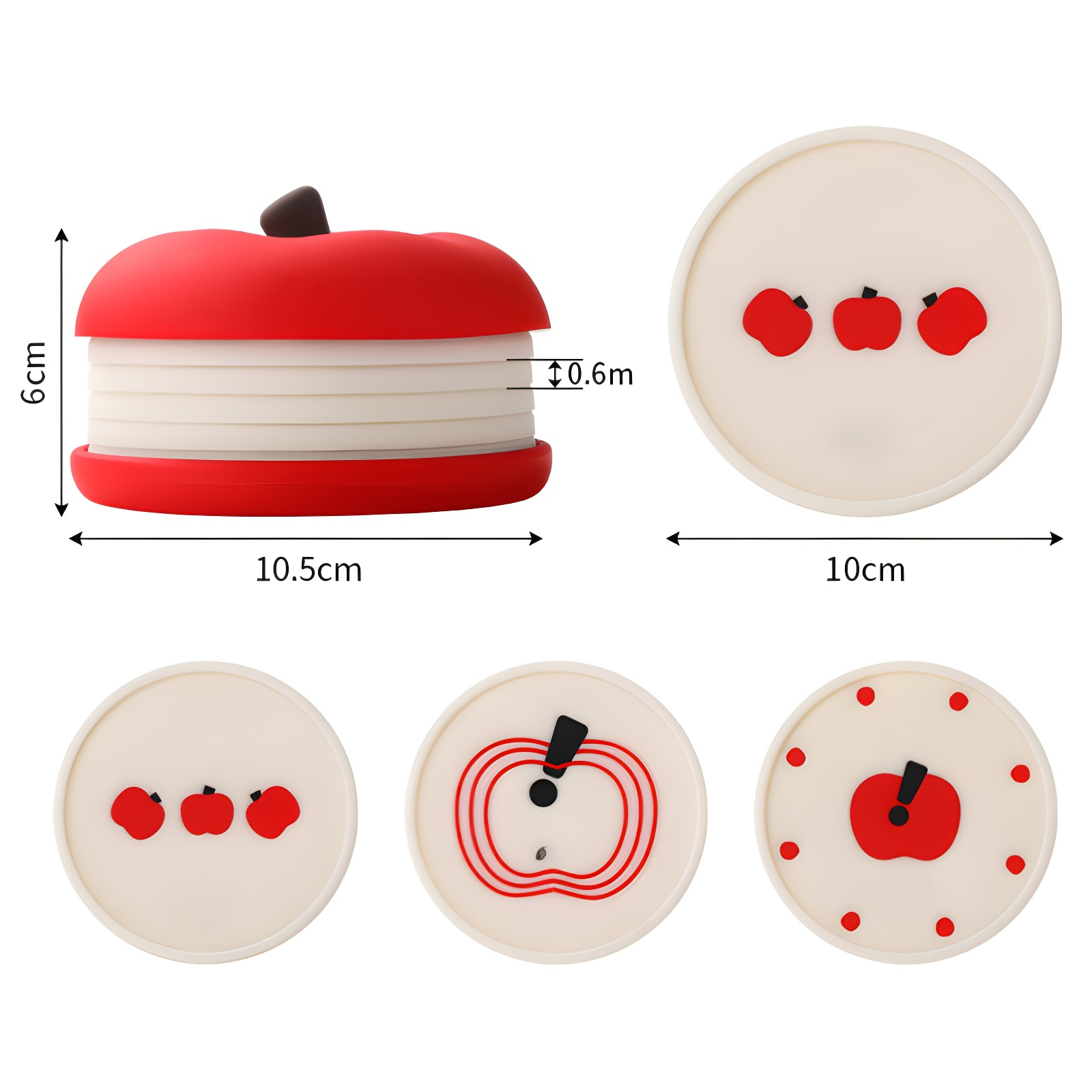 シリコン断熱パッド、プレースマット、ポットマット、コースター、ボウルマット、やけど防止パッド、テーブルマット、耐熱マット、ディナープレートマット、キャセロールマット