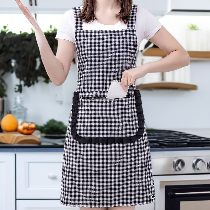 ผ้ากันเปื้อนกันน้ำและสวมใส่สำหรับห้องครัว