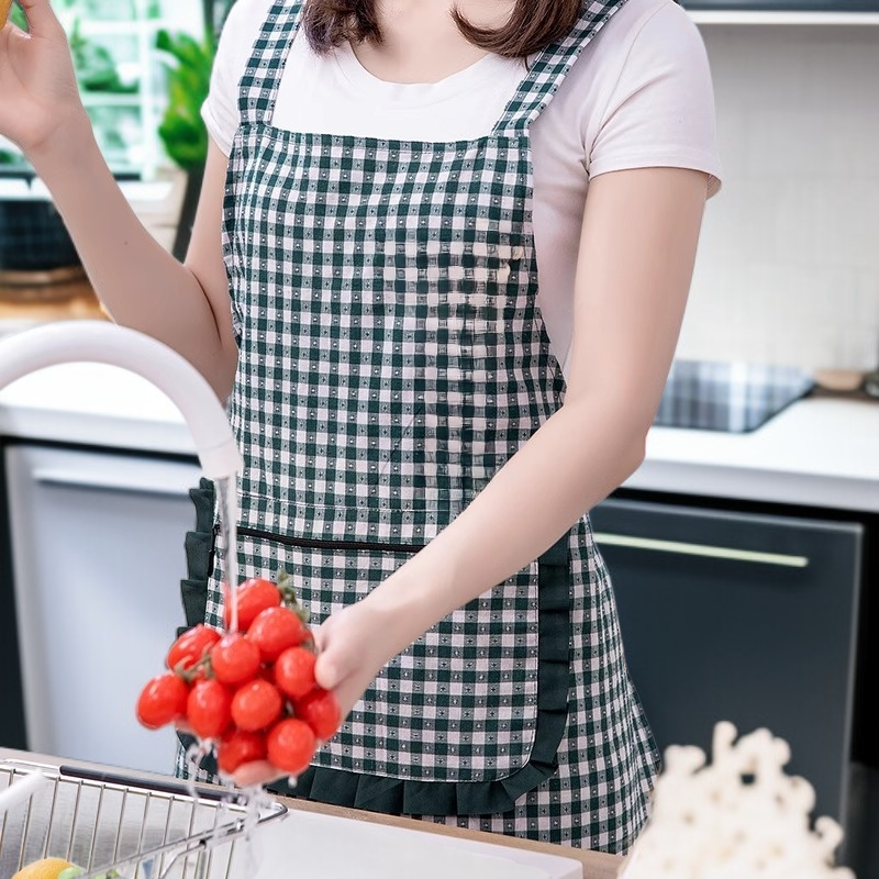 ผ้ากันเปื้อนกันน้ำและสวมใส่สำหรับห้องครัว