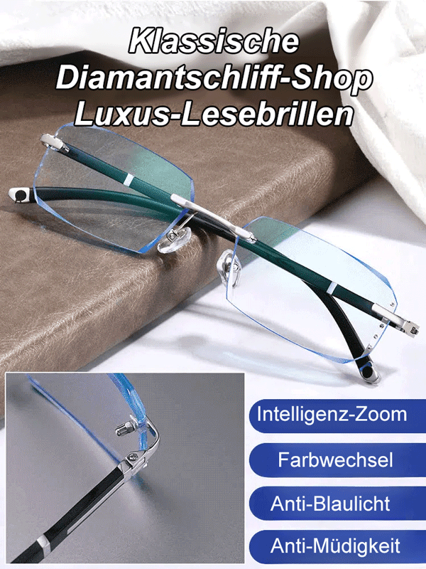 Zoom-Farbe-Änderung Anti-Blaulicht Lesebrille