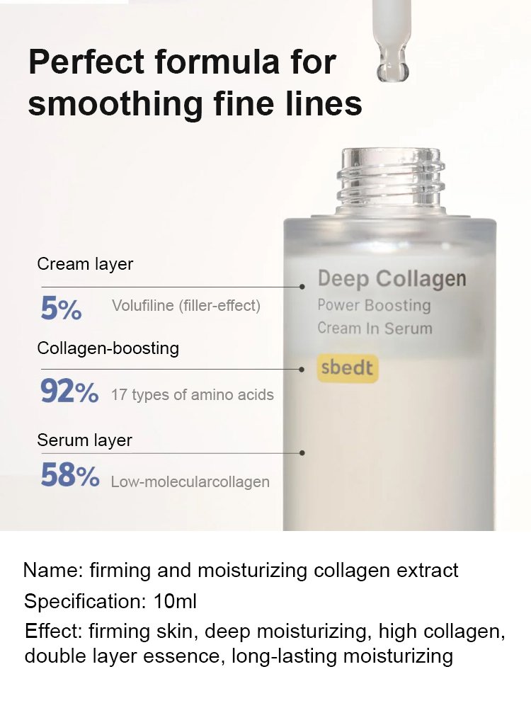 Firming and moisturizing collagen essence