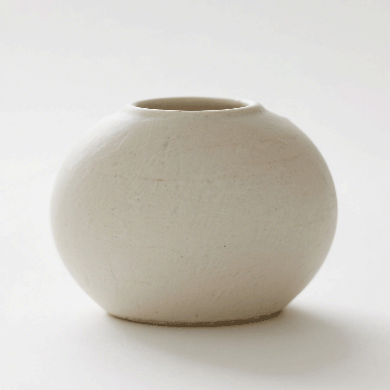 Elegáns kerámia lapos váza