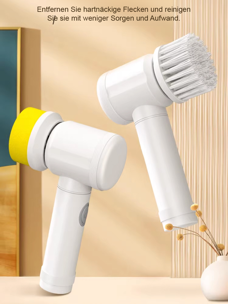 【10-teiliges Set】Multifunktionale elektrische Reinigungsbürste