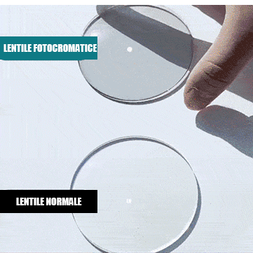 Ochelari de presbiopie fotocromatici cu protecție împotriva luminii albastre