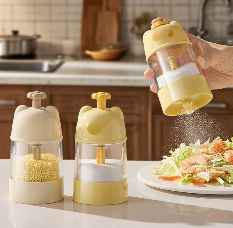 실용적인 손잡이 디자인의 조미통