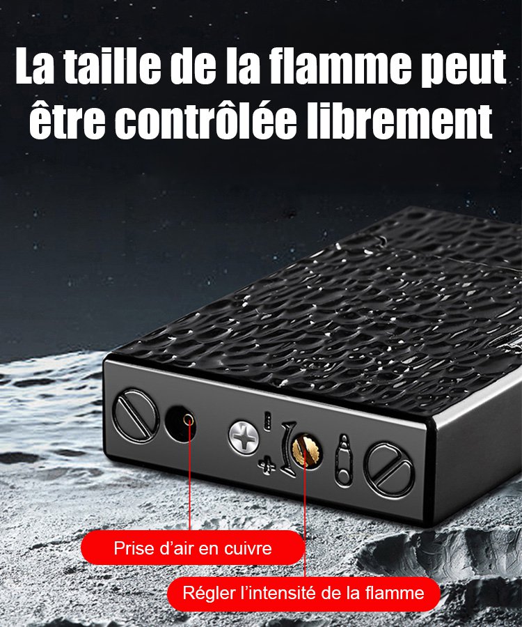 Briquet à feu ouvert de meule à bruit élevé côté cratère