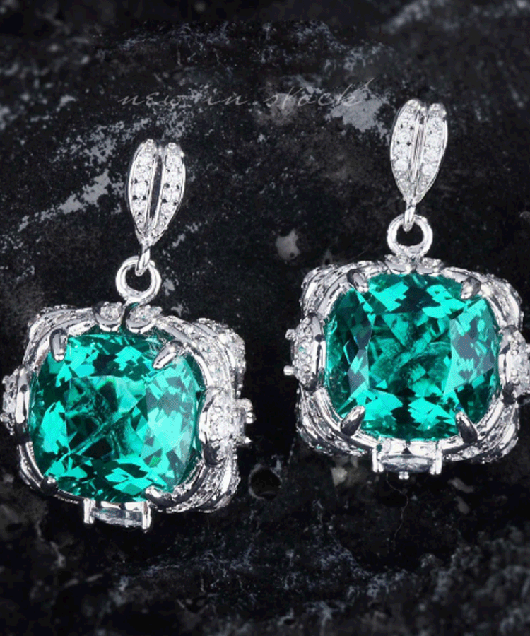  مجموعة المجوهرات الفاخرة الراقية المرصعة بالتوباز المكونة من 3 قطع