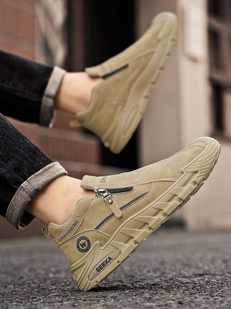 【百年の老舗、ここだけ】今年の最新モデル メンズ防水カジュアルシューズ