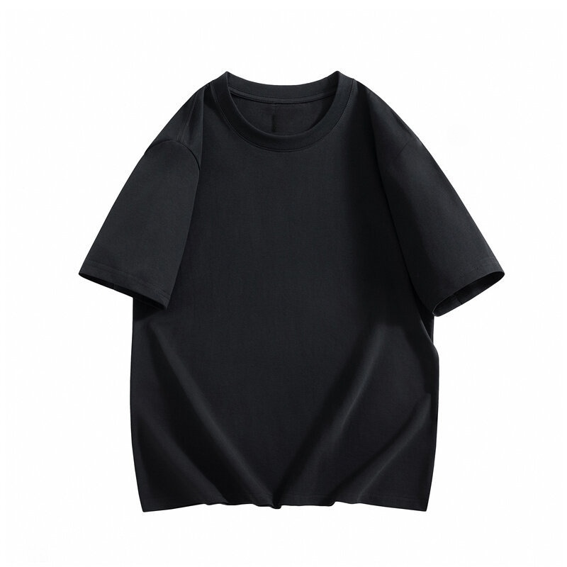 남녀 공용 심플한 반팔 티셔츠