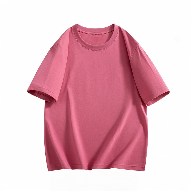 남녀 공용 심플한 반팔 티셔츠