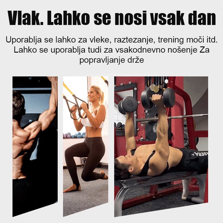 Trak za fitnes ramenski trening trak