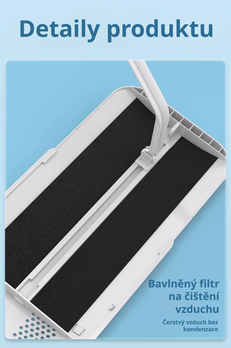 Snadné nastavení směru vzduchu s větrným štítem