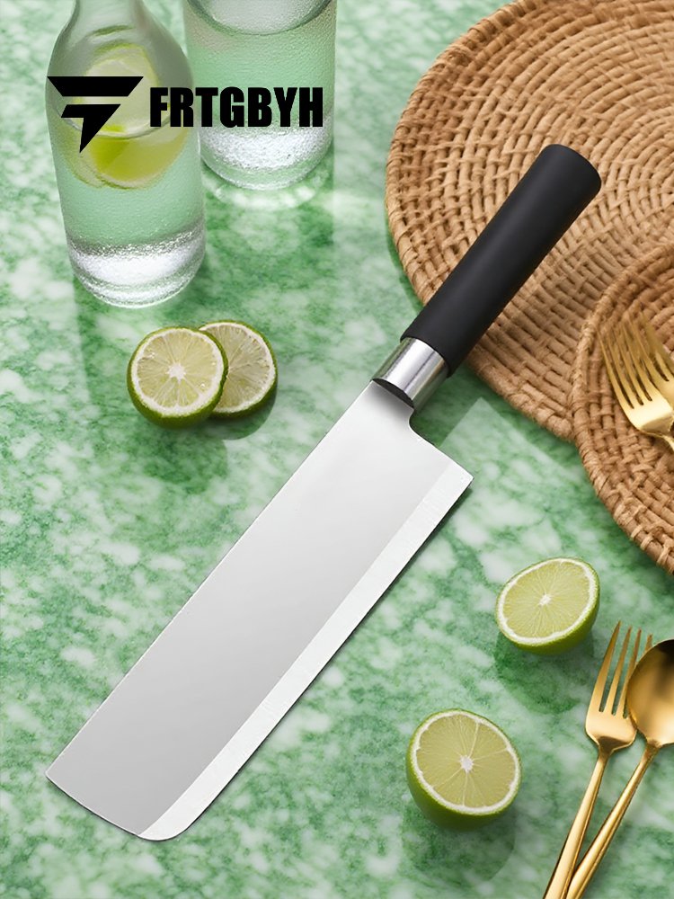 Edelstahlmesser zum Schneiden von Gemüse und Obst zu Hause