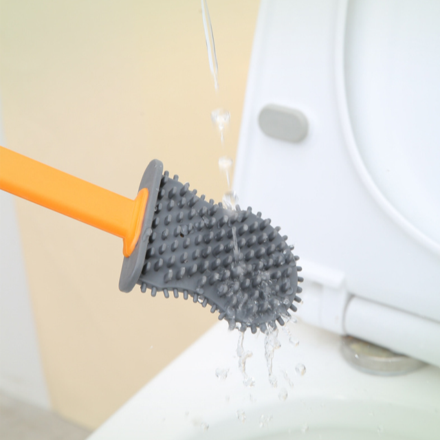 【ホーム必須】MUDUシェルシリカゲルトイレブラシ死角のない清潔