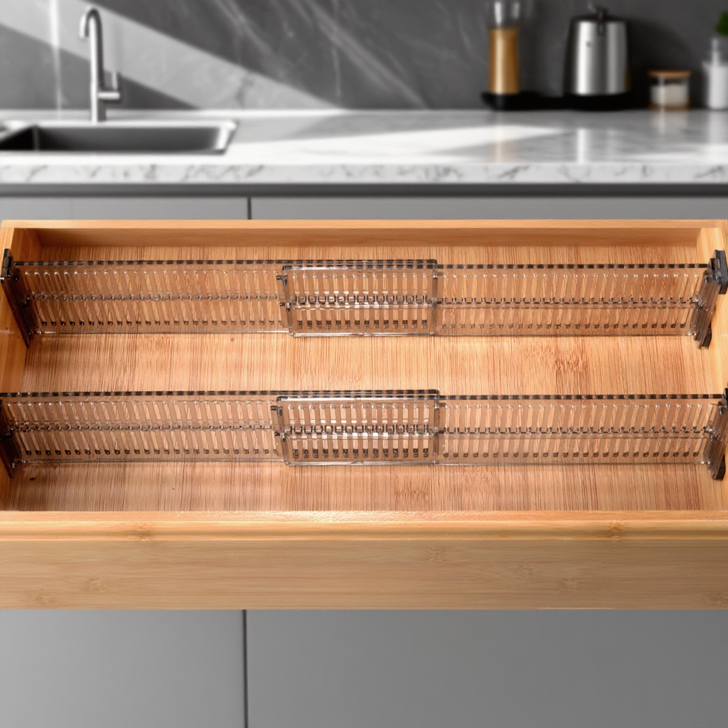 引き出し仕切り、家庭用収納、引き込み式間仕切り、クリエイティブな引き出し仕切り、自由な組み合わせ